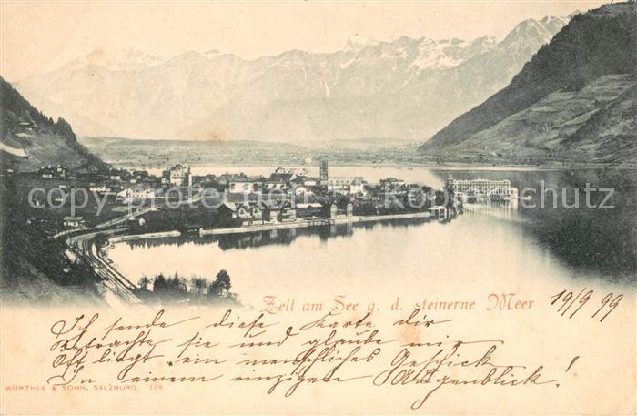 Zell See mit Steinernem Meer