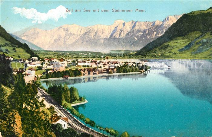 Zell See mit Steinernem Meer