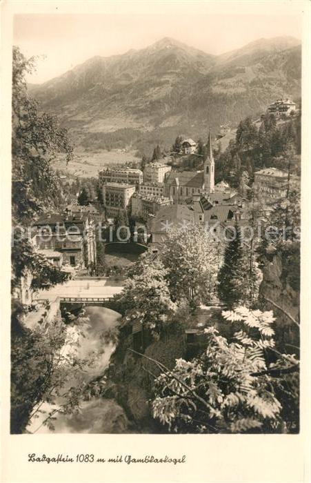 Badgastein mit Gamsbachkogel