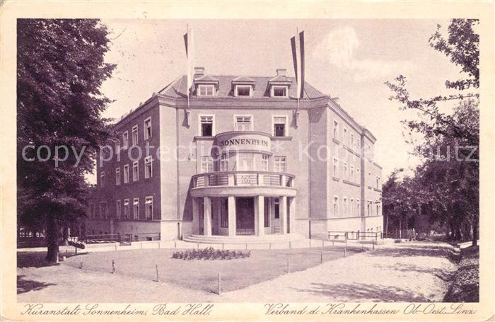 Bad Hall Oberoesterreich Kuranstalt Sonnenheim