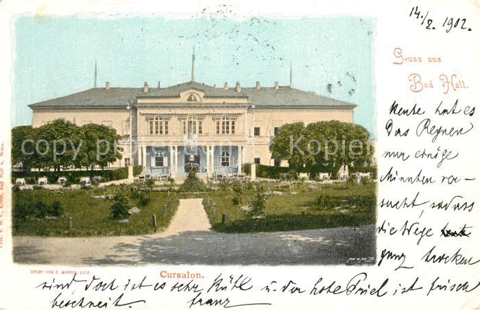 Bad Hall Oberoesterreich Kursalon