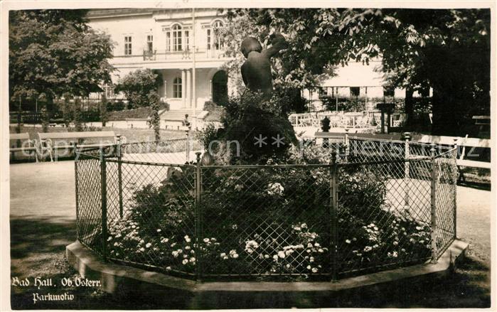 Bad Hall Oberoesterreich Parkmotiv Skulptur