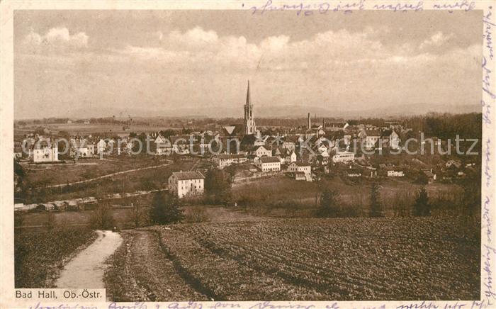 Bad Hall Oberoesterreich Stadtpanorama