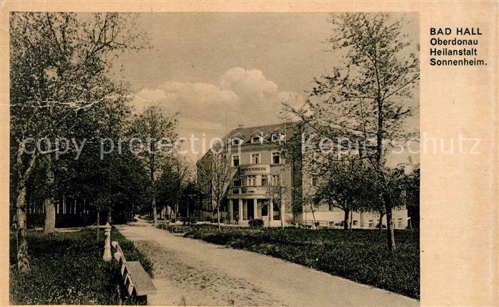 Bad Hall Oberoesterreich Heilanstalt Sonnenheim