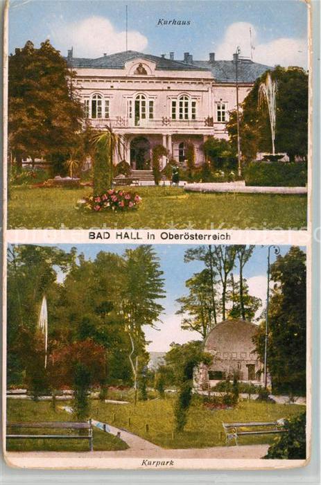 Bad Hall Oberoesterreich Kurhaus Kurpark