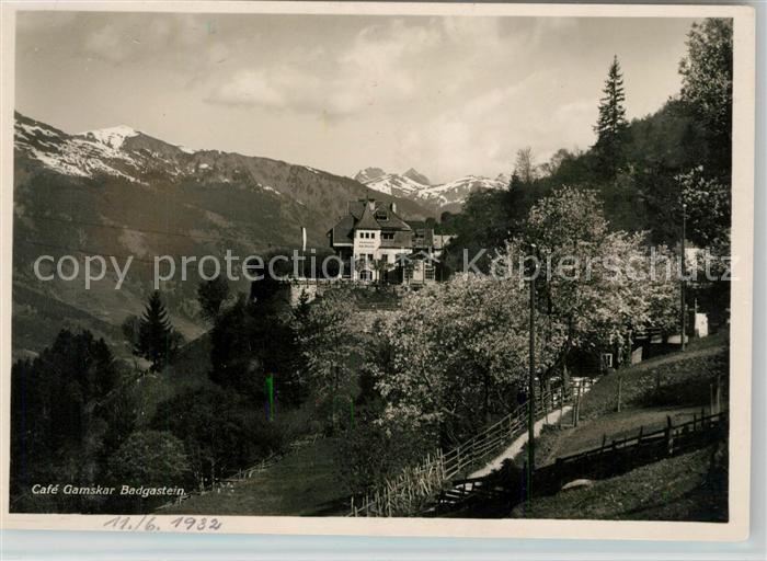 Badgastein Cafe Gamskar
