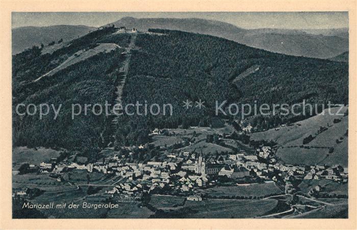 Mariazell Steiermark mit Buergeralpe