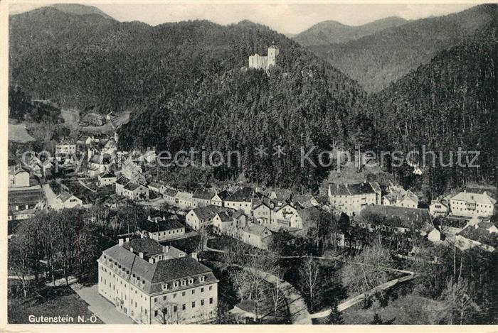 Gutenstein Niederoesterreich Totalansicht