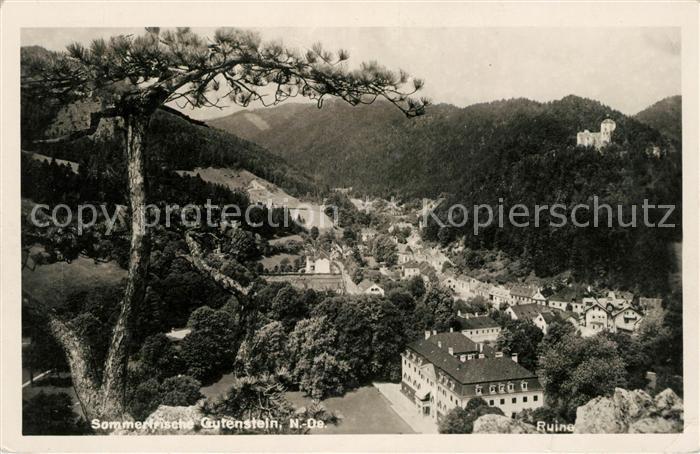 Gutenstein Niederoesterreich Panorama