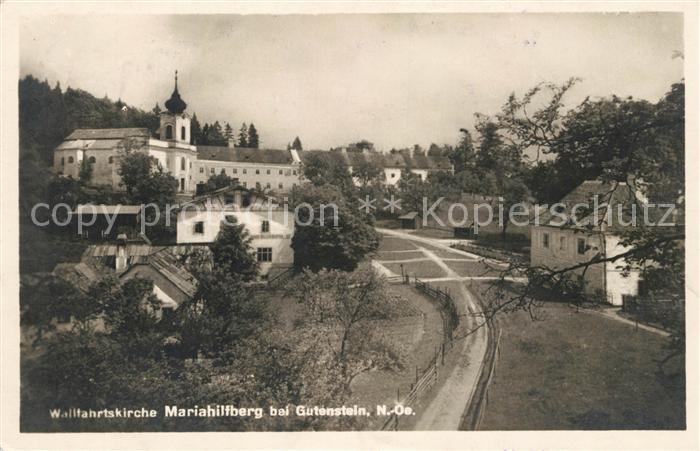 Gutenstein Niederoesterreich Wallfahrtskirche Mariahilfberg