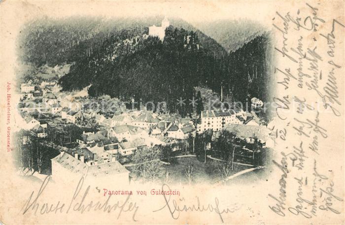 Gutenstein Niederoesterreich Panorama