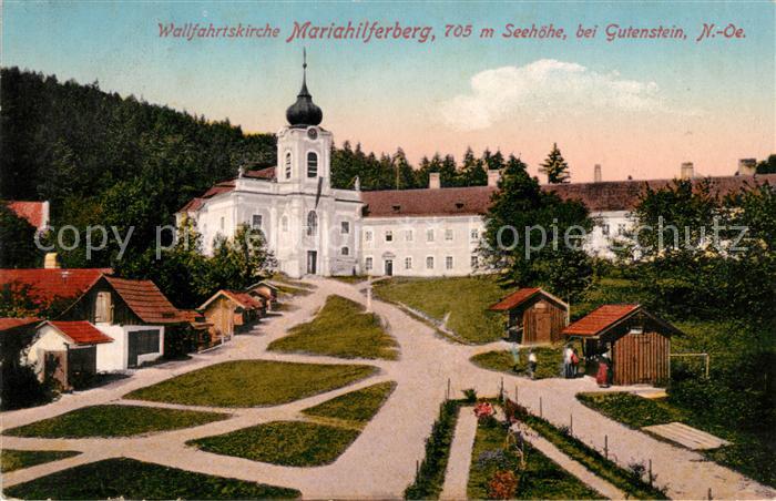 Gutenstein Niederoesterreich Wallfahrtskirche Mariahilferberg