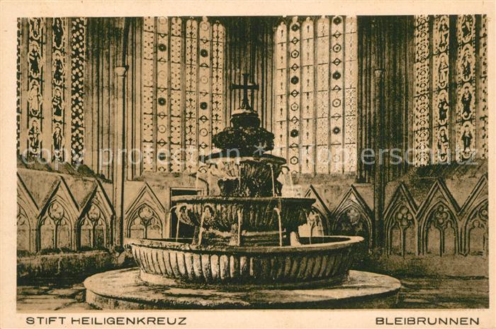 Heiligenkreuz Niederoesterreich Bleibrunnen