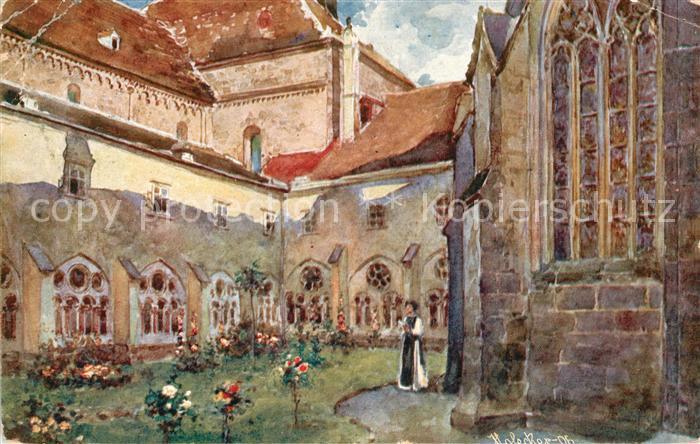 Heiligenkreuz Niederoesterreich Cistercienser Abtei Kreuzgang