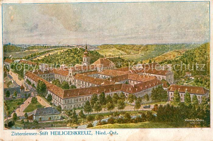 Heiligenkreuz Niederoesterreich Zisterzienser Stift Heiligenkreuz