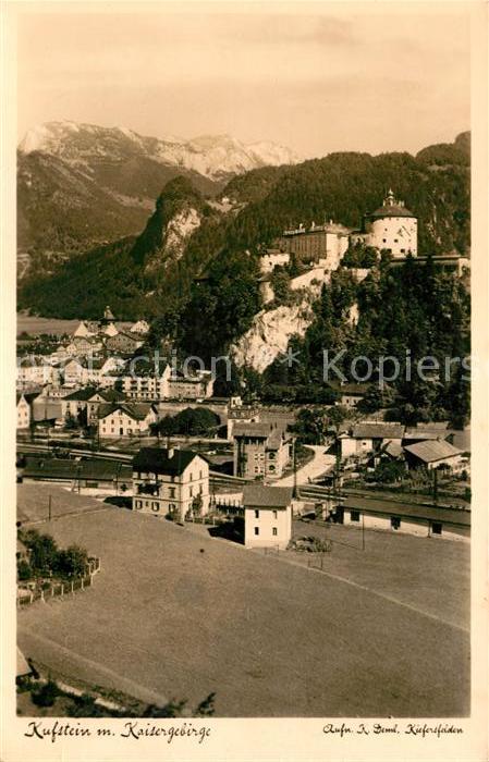 Kufstein Tirol mit Kaisergebirge