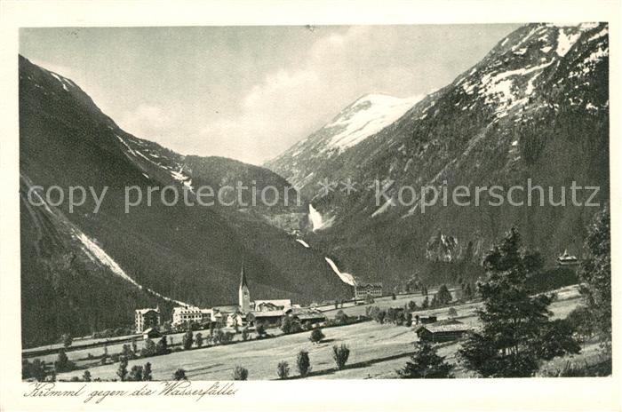 Krimml mit den Wasserfaellen