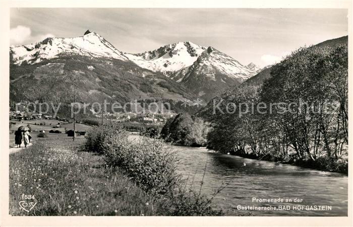 Bad Hofgastein Promenade an der Gasteinerache