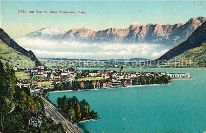 Zell See mit dem Steinernen Meer