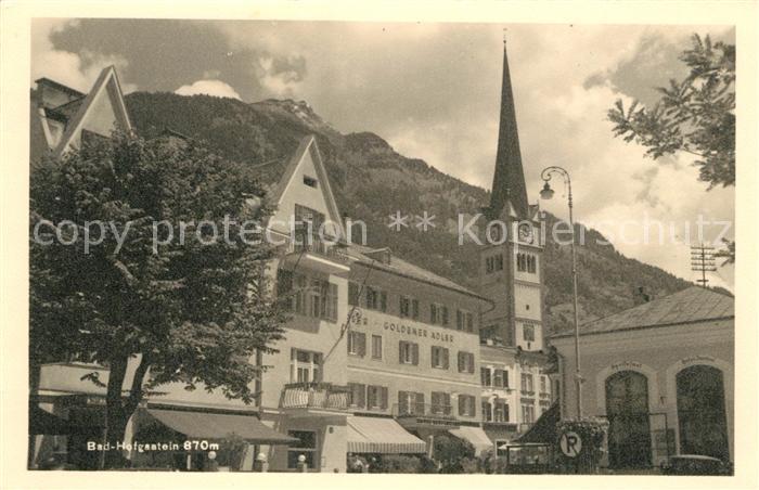 Bad Hofgastein Ortsmotiv mit Kirche