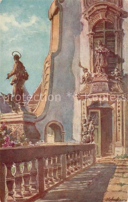 Duernstein Wachau Galerie der Stiftskirche