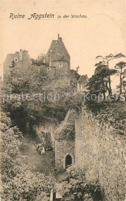 Aggstein Niederoesterreich Ruine Aggstein