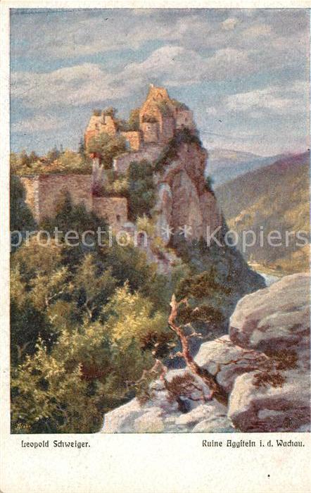 Aggstein Niederoesterreich Ruine Aggstein