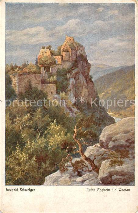 Aggstein Niederoesterreich Ruine Aggstein