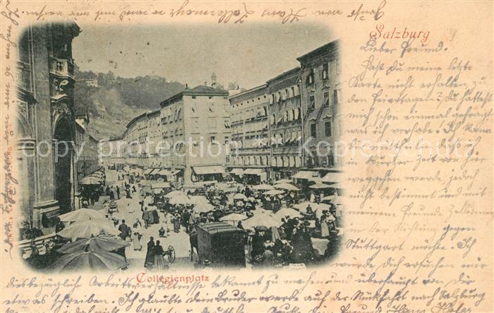 Salzburg Oesterreich Collegienplatz