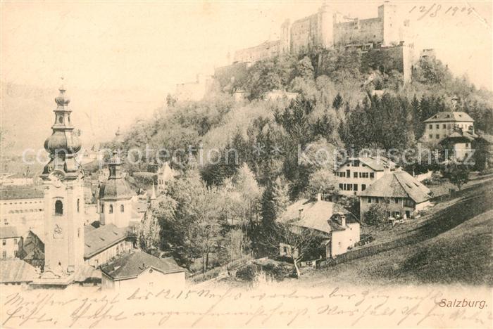 Salzburg Oesterreich Festung Hohensalzburg