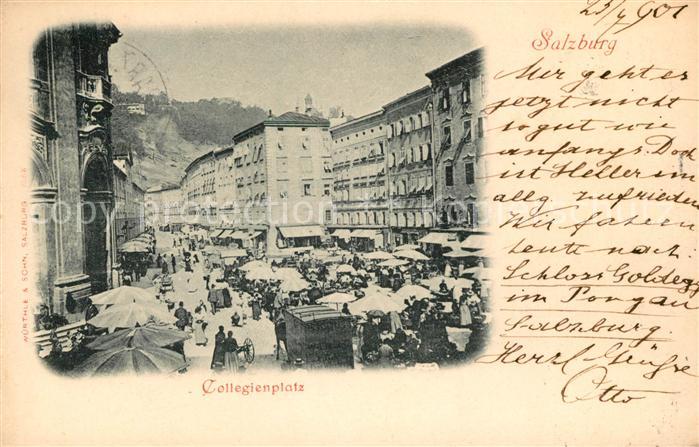 Salzburg Oesterreich Collegienplatz