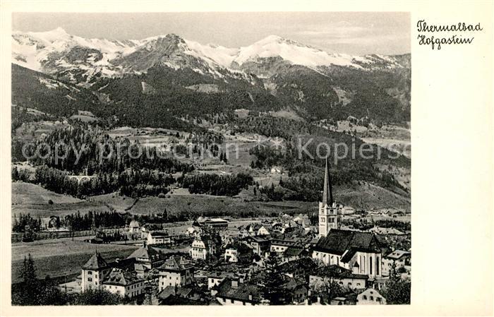 Bad Hofgastein Thermalbad Panorama