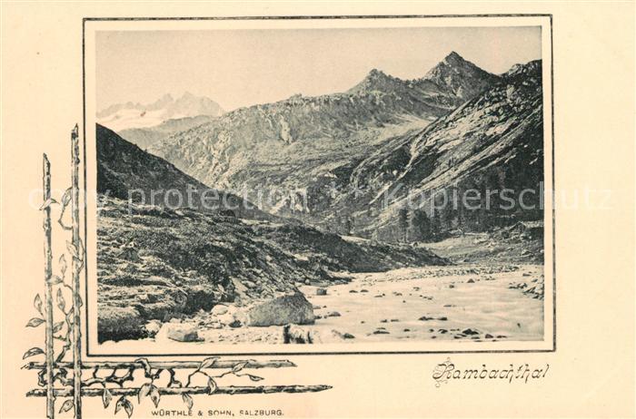 Rambachthal Rambachtal Alpen AT Partie im Rambachthal