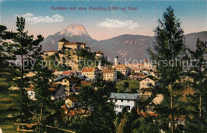 Kufstein Tirol mit dem Pendling