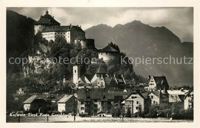 Kufstein Tirol Feste Geroldseck