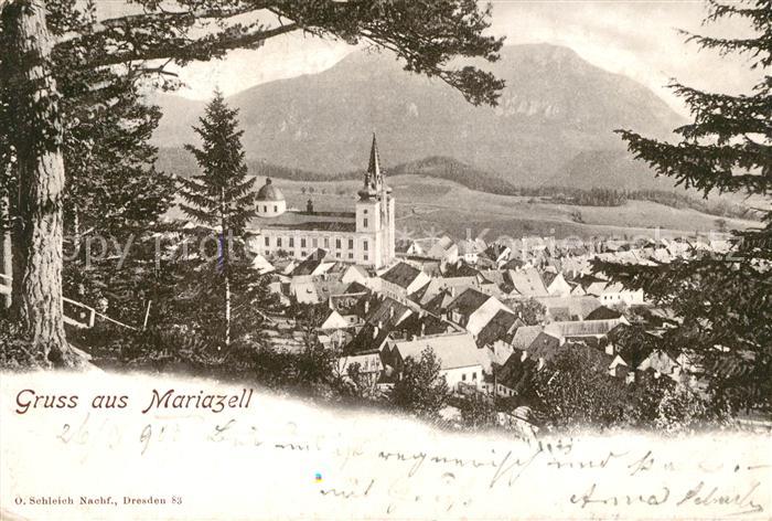 Mariazell Steiermark Stadtblick