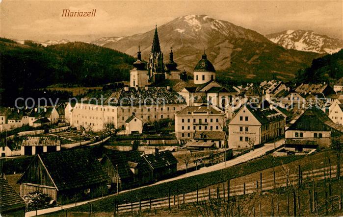 Mariazell Steiermark Panorama Wallfahrtskirche