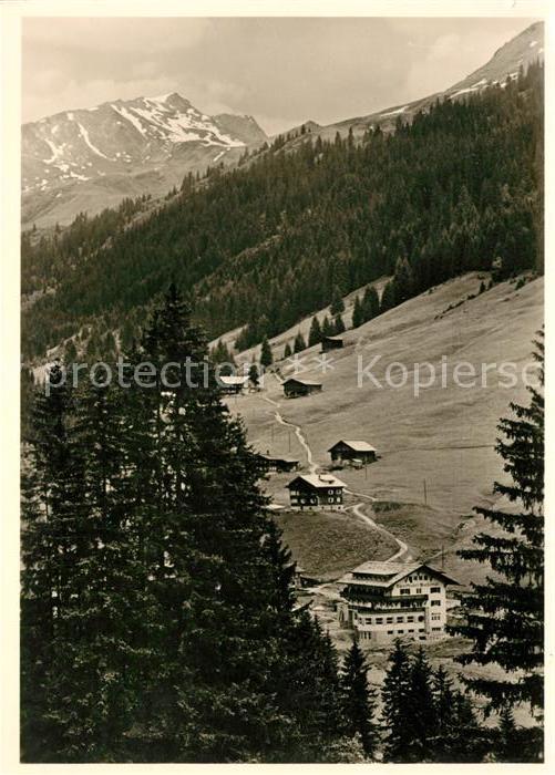 Baad Mittelberg Kleinwalsertal Alpen Sporthotel Alpenpanorama