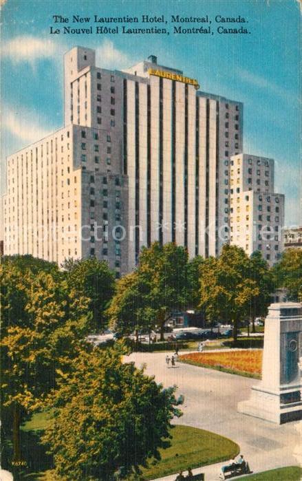 Montreal Quebec The New Laurentien Hotel