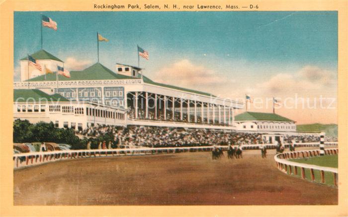 Salem Massachusetts Rockingham Park Horse Race