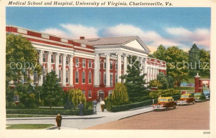 Charlottesville Virginia Medical School and Hospital University of Virginia