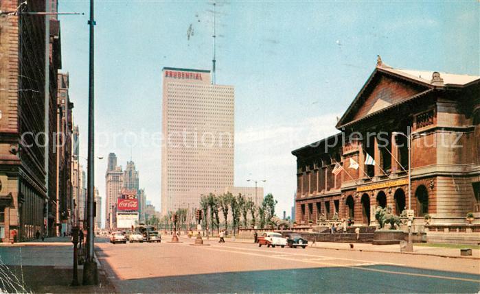 Chicago Illinois Michigan Avenue Prudential Building Skyscraper