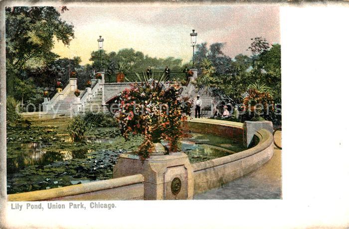 Chicago Illinois Lily Pond Union Park