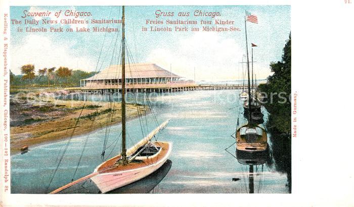 Chicago Illinois Daily News Childrens Sanitorium