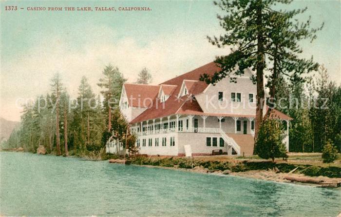 Lake Tahoe California Casino from the Lake Mount Tallac