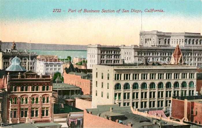 San Diego California Part of Business Section