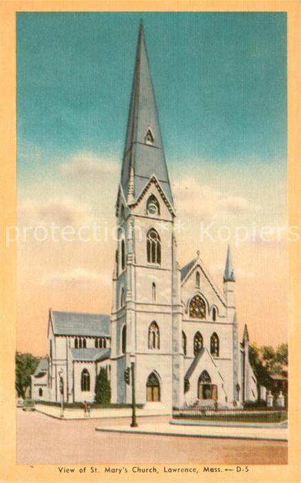 Lawrence Massachusetts St Mary's Church