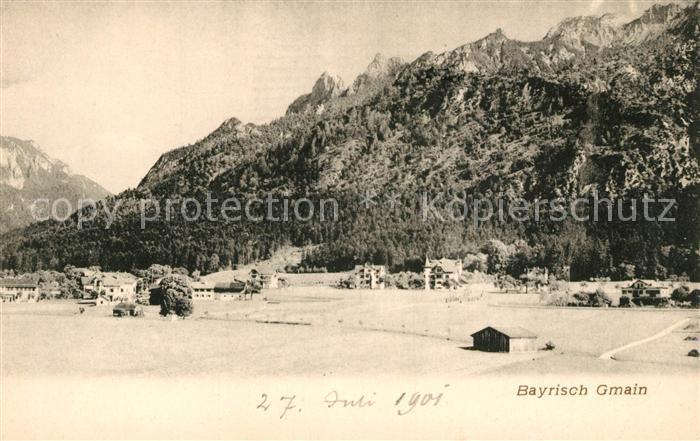 Bayrisch Gmain Tirol Panorama