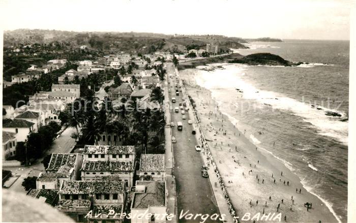 Bahia Brasilien Avenida Presidente Vargas vista aerea