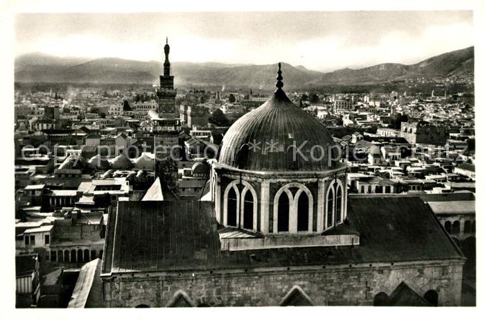 Damas Damaskus Syria Panorama Moschee